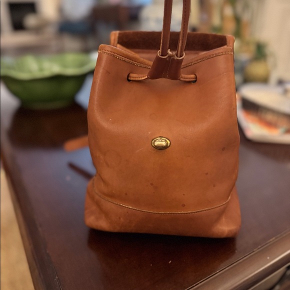 ๐ค VINTAGE COACH LEATHER DAYPACK BRITISH TAN! - Picture 5 of 14